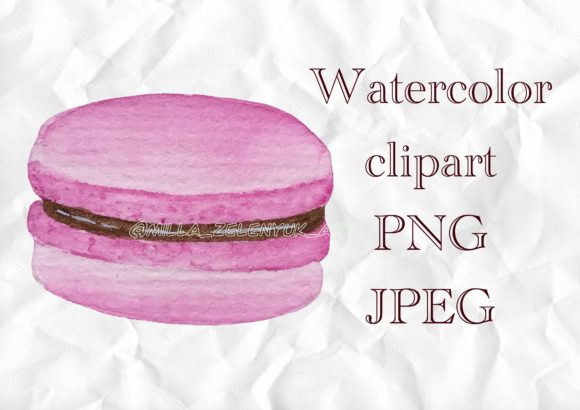 Download Watercolor Macaroni Clipart - Macaroni Collection