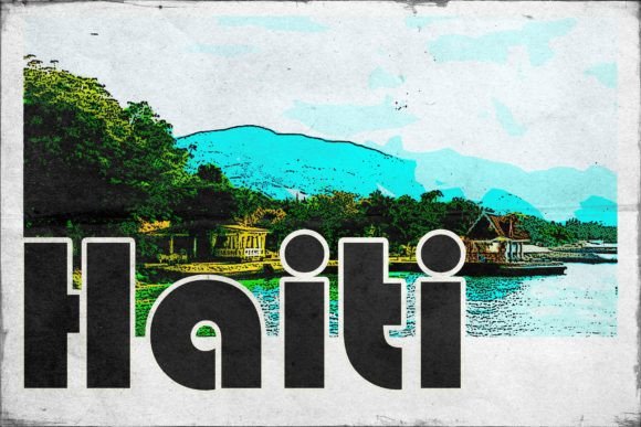 Download Haiti Carribean Retro Poster - Carribean Collection