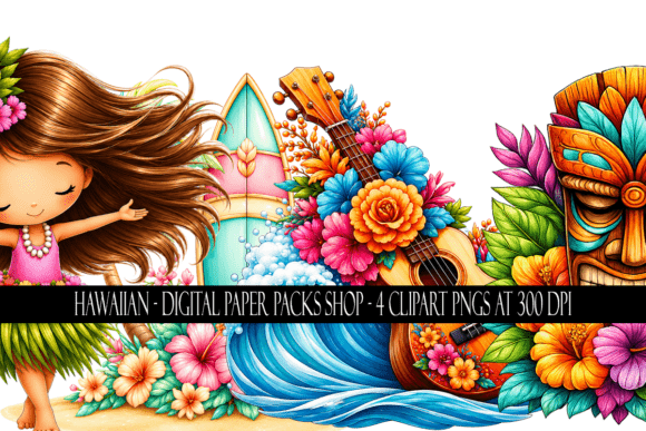 Download Hawaiian Clipart - Hawaiian Collection
